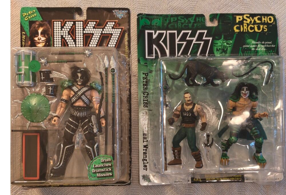 KISS Collectible Action Figures Peter Criss The Animal Wrangler NIB